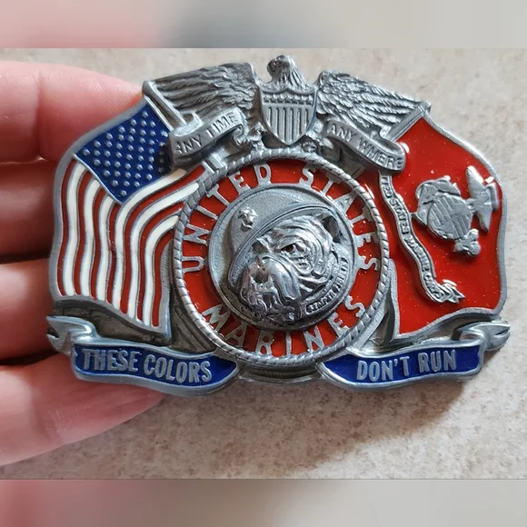 Accessories | Usmc United States Marine Corps Belt Buckle | Poshmark